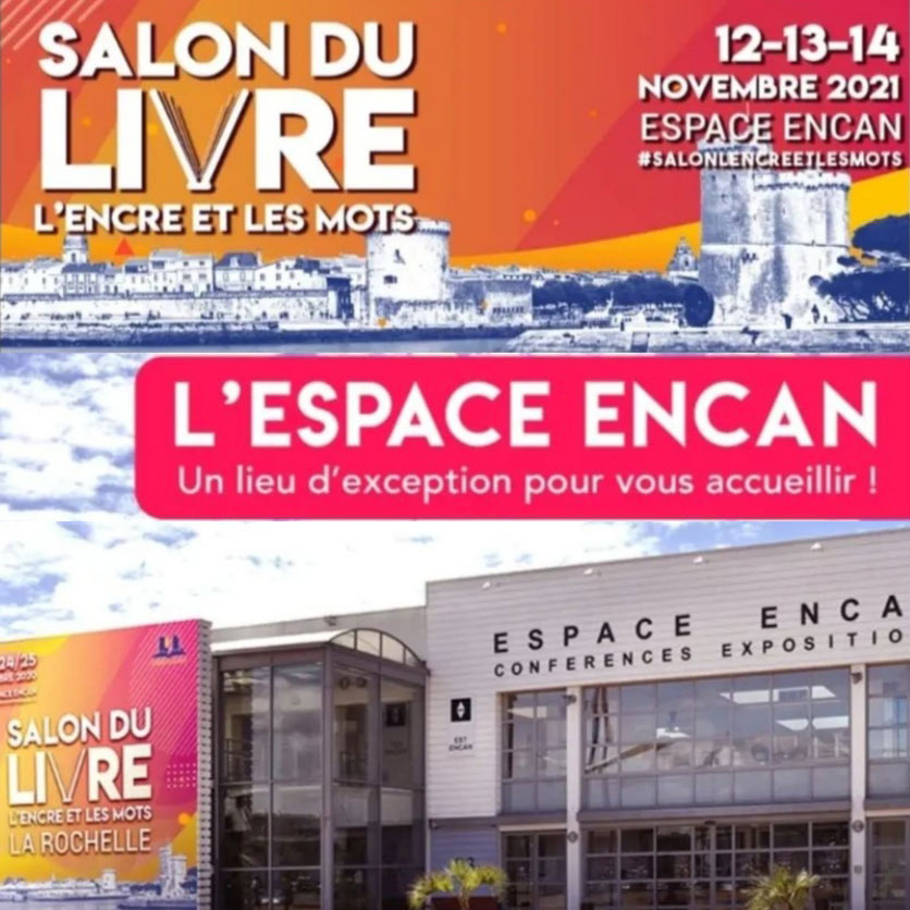 Salon du livre de la Rochelle 2021