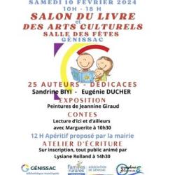 Rencontre - Salon du livre  Génissac 2024