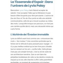 Émission REM radio La matinale  + article