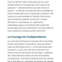 Émission REM radio La matinale  + article