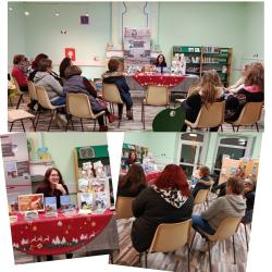 Rencontre dédicaces bibliothèque de Targon 21-11-25